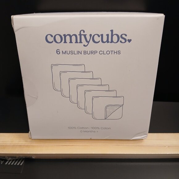 Comfy Cubs Muslin Burp Cloth 20" x 10" - Picture 3 of 8